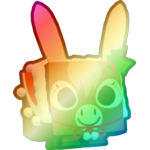 Shiny Rainbow Merry Mule