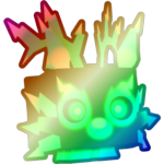 Shiny Rainbow Midnight Deer