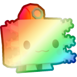 Shiny Rainbow Mining Axolotl