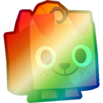 Shiny Rainbow Mining Dog