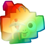 Shiny Rainbow Mining Monkey