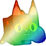 Shiny Rainbow Molten Werelynx