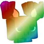 Shiny Rainbow Moose