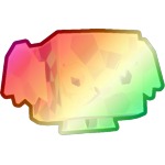 Shiny Rainbow Mosaic Dove