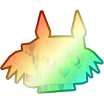 Shiny Rainbow Mosaic Griffin