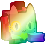 Shiny Rainbow Mr. Love Cat