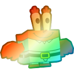 Shiny Rainbow Mr Krabs