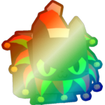 Shiny Rainbow Naughty Cat