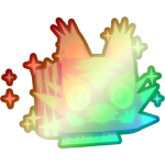 Shiny Rainbow Neon Twilight Tiger