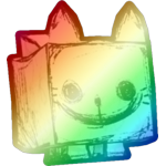 Shiny Rainbow Night Terror Cat
