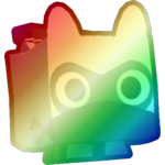 Shiny Rainbow Ninja Raccoon