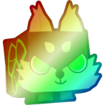 Shiny Rainbow Nuclear Wolf