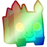 Shiny Rainbow Ocean Horse