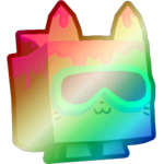 Shiny Rainbow Ooze Cat