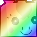 Shiny Rainbow Orange Huge Chroma Unicorn