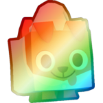 Shiny Rainbow Pajamas Dog
