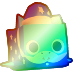 Shiny Rainbow Pajamas Shark