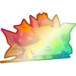 Shiny Rainbow Palace Pooka