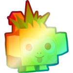 Shiny Rainbow Pineapple Monkey