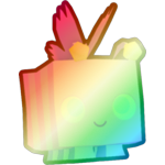 Shiny Rainbow Pixie Bee