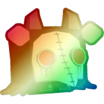 Shiny Rainbow Plague Cow