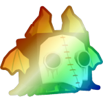 Shiny Rainbow Plague Dragon