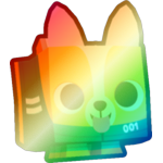 Shiny Rainbow Player Corgi
