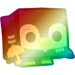Shiny Rainbow Player Penguin
