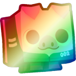 Shiny Rainbow Player Piggy