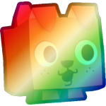Shiny Rainbow Pog Dog