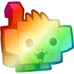 Shiny Rainbow Pog Monkey