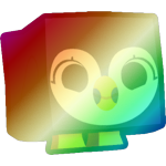 Shiny Rainbow Puffin