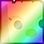 Shiny Rainbow Purple Huge Chroma Phoenix