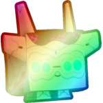 Shiny Rainbow Quantum Goat