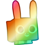Shiny Rainbow Rabbit