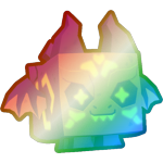 Shiny Rainbow Relic Dragon