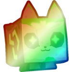 Shiny Rainbow Relic Fox
