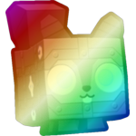 Shiny Rainbow Relic Squirrel