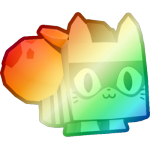 Shiny Rainbow Robber Cat
