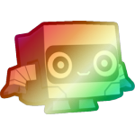 Shiny Rainbow Robot