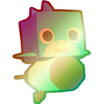 Shiny Rainbow Rocket Shark