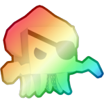 Shiny Rainbow Rogue Squid