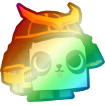 Shiny Rainbow Ronin Panda