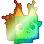 Shiny Rainbow Rootkin Fox