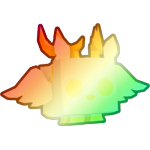 Shiny Rainbow Sacred Deer