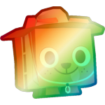 Shiny Rainbow Safari Dog