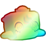 Shiny Rainbow Sailor Narwhal