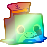 Shiny Rainbow Sailor Shark