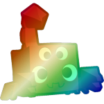 Shiny Rainbow Scorpion