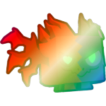 Shiny Rainbow Shattered Heart Agony